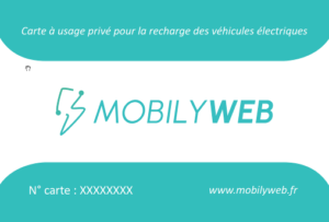 Mobilyweb carte accès borne de recharge gratuite en entreprise